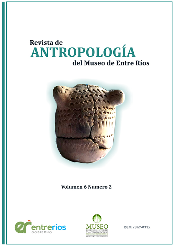 Portada e Indice | Revista de Antropología del Museo de Entre Ríos